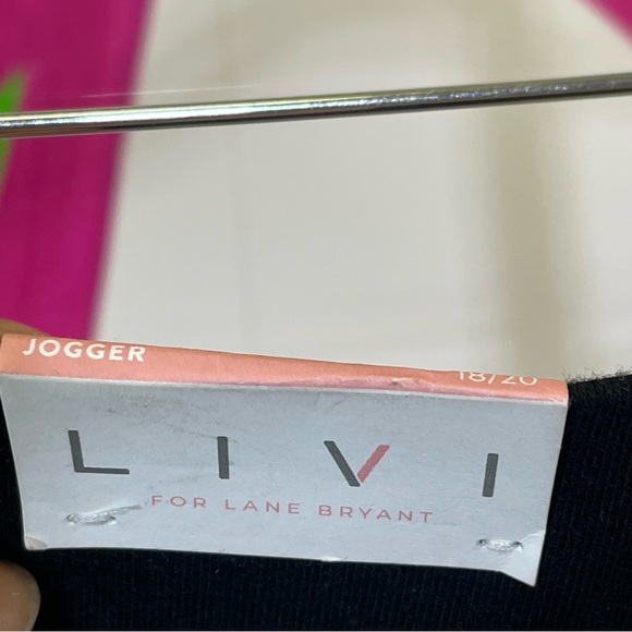 NWT, Livi Jogger Pant. Shiny Material. Size 18/20. - Picture 5 of 8